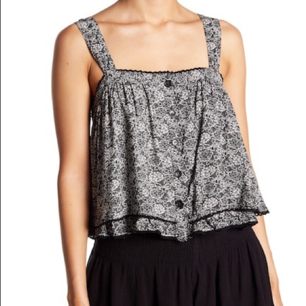 NWT Free People Sweet Caroline top